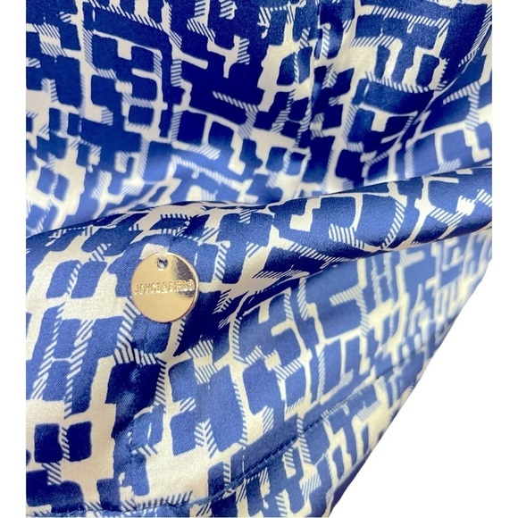 Joyce & Girls Silk Print tank top size XL - Picture 7 of 11